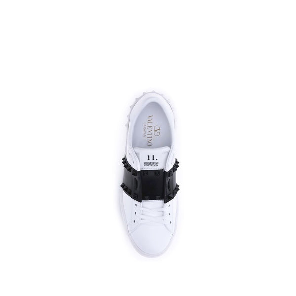 Black Calf Leather Bos Taurus Low Top Sneakers