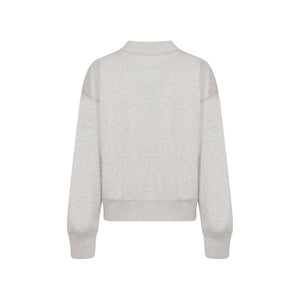 Gray Polyester Sweatshirt