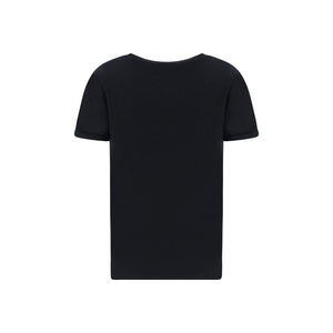 Black Linen T-Shirt