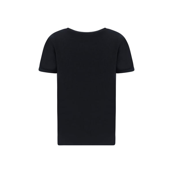 Black Linen T-Shirt