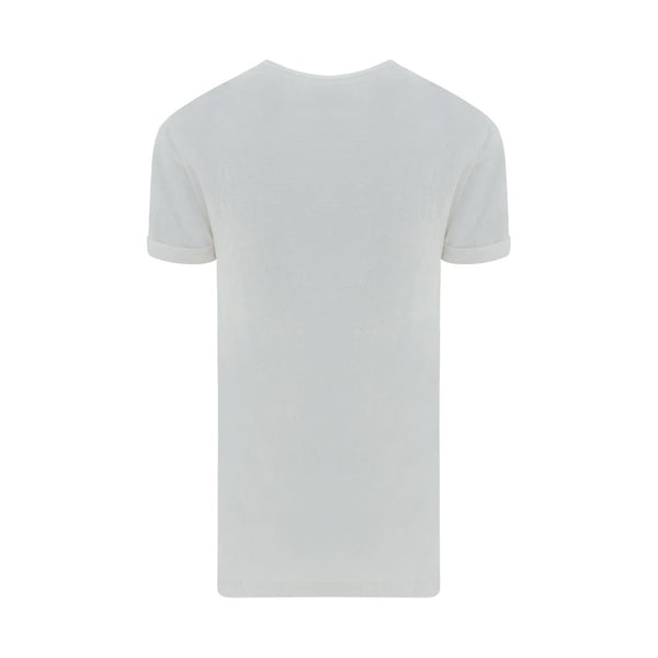 White Linen T-Shirt