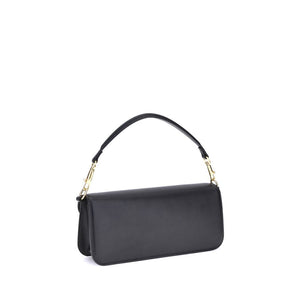 Black Calf Leather Bos Taurus Shoulder Bag