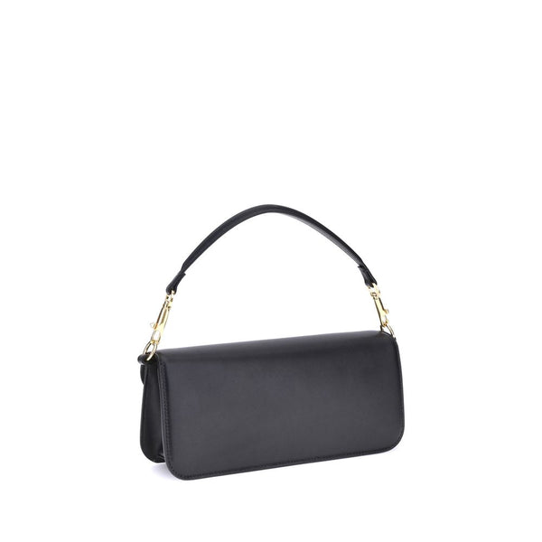Black Calf Leather Bos Taurus Shoulder Bag