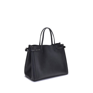 Black Calf Leather Bos Taurus Shoulder Bag