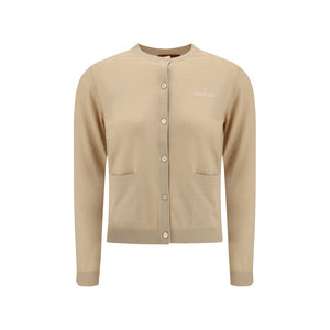 Beige Cashmere Cardigan