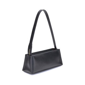 Black Calf Leather Bos Taurus Shoulder Bag