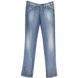 Azzurro Cotton Women Jeans