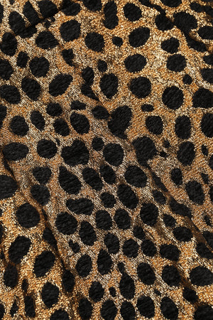 Brown Leopard High Waisted Hot Pants Shorts