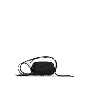Black Leather Shoulder Bag