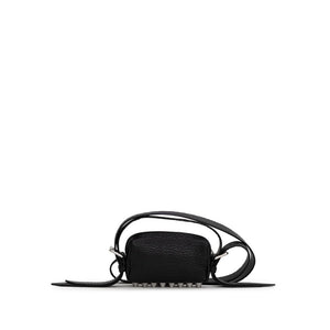 Black Leather Shoulder Bag