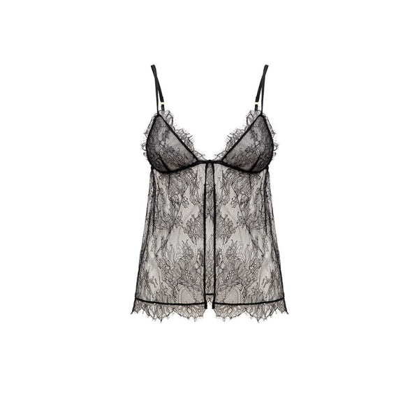 Black Polyamide Top