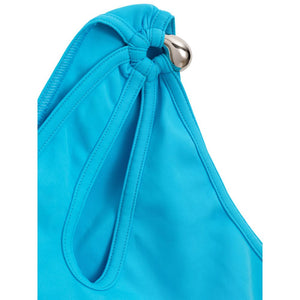 Turquoise Polyamide Bikini