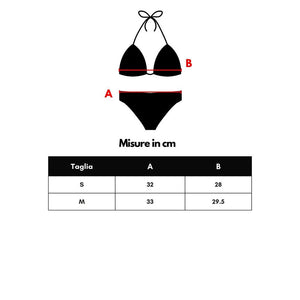 Turquoise Polyamide Bikini