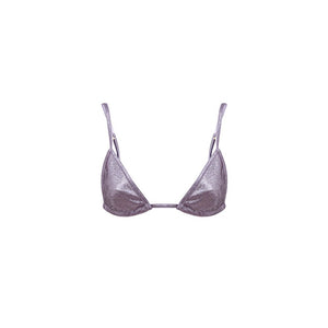Purple Polyamide Bra