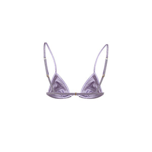 Purple Polyamide Bra