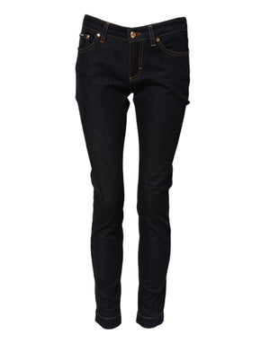 Blue Cotton PRETTY LowWaist Skinny Denim Jeans