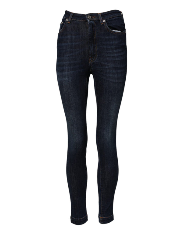 Blue GRACE High Waist Skinny Denim Jeans