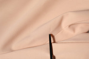 Beige Polyester Mid Waist Tapered Pants