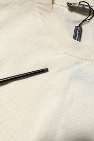 White Silk Short Sleeves Blouse Pullover Top