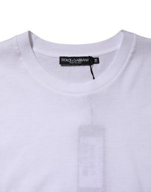 White Cotton Sleeveless Women Tank T-shirt