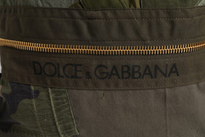 Military Green Patchwork Rucksack Backpack Bag