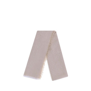 Beige Cotton Scarf