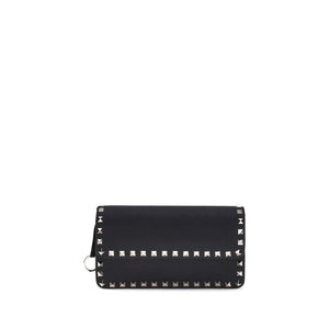 Black Calf Leather Bos Taurus Clutch Bag