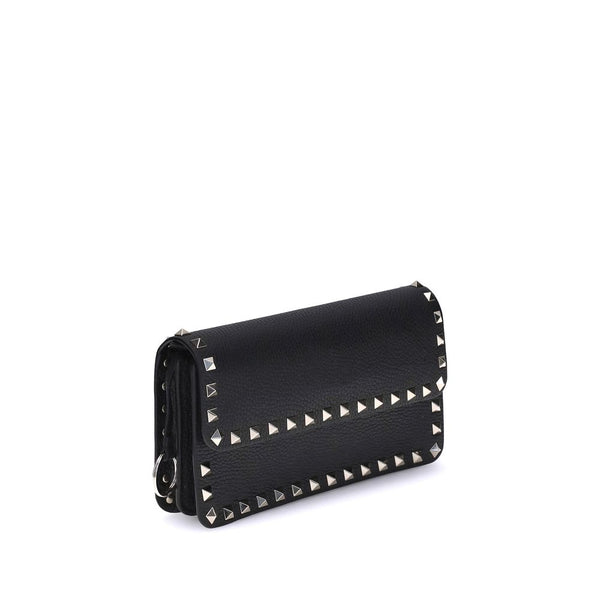 Black Calf Leather Bos Taurus Clutch Bag