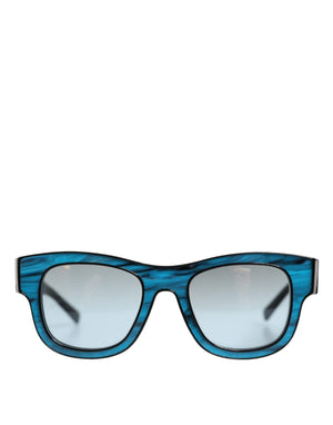 Blue Black Marbled Metal DG2215K Eyewear Sunglasses