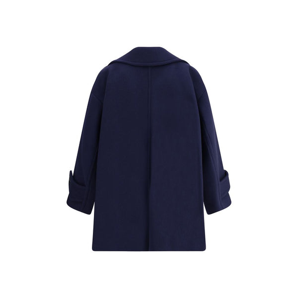 Oversized double breasted wool Coat