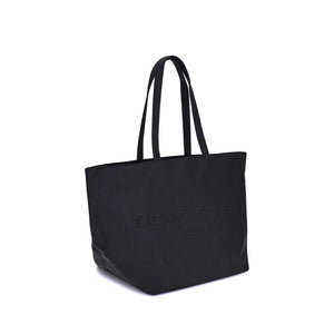 Gold Nylon Shoulder Bag