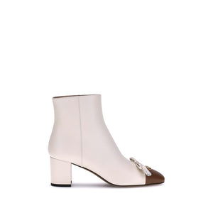 Valentino Goatskin Ankle Boots