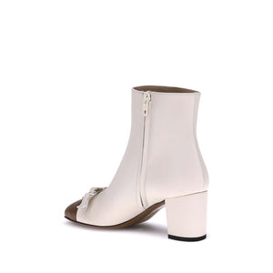 Valentino Goatskin Ankle Boots