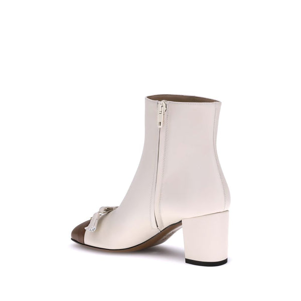 Valentino Goatskin Ankle Boots