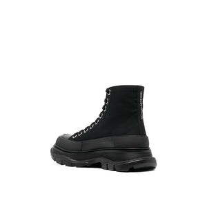 Black Canvas High Top Sneakers