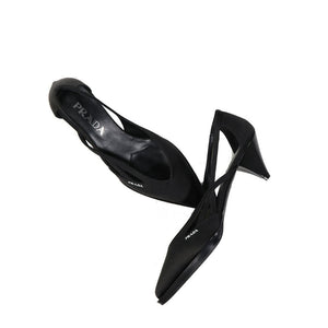 55mm Cut-Out Satin Pumps