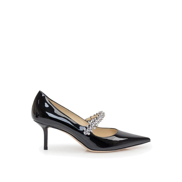 Black Calfskin High Heel Pumps
