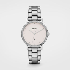 Silver Stainless Steel Bracelet Watch