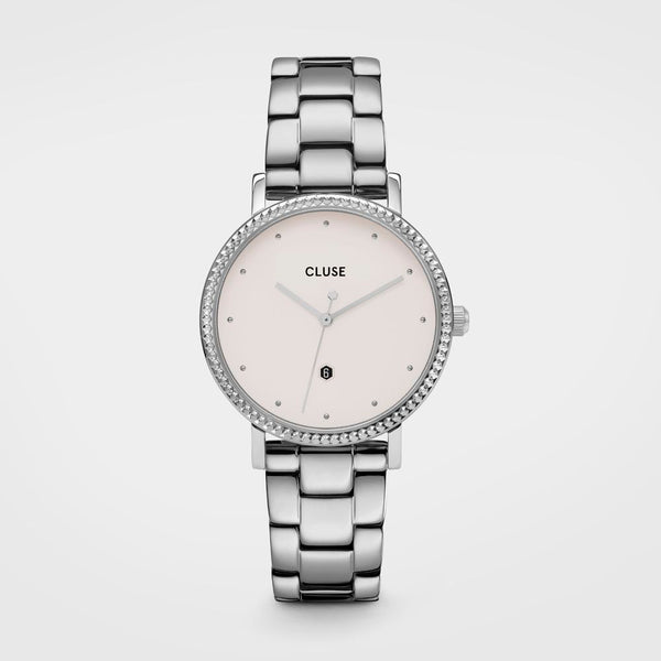 Silver Stainless Steel Bracelet Watch