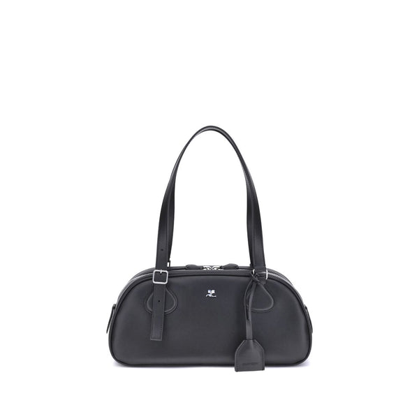 Black Calf Leather Bos Taurus Shoulder Bag