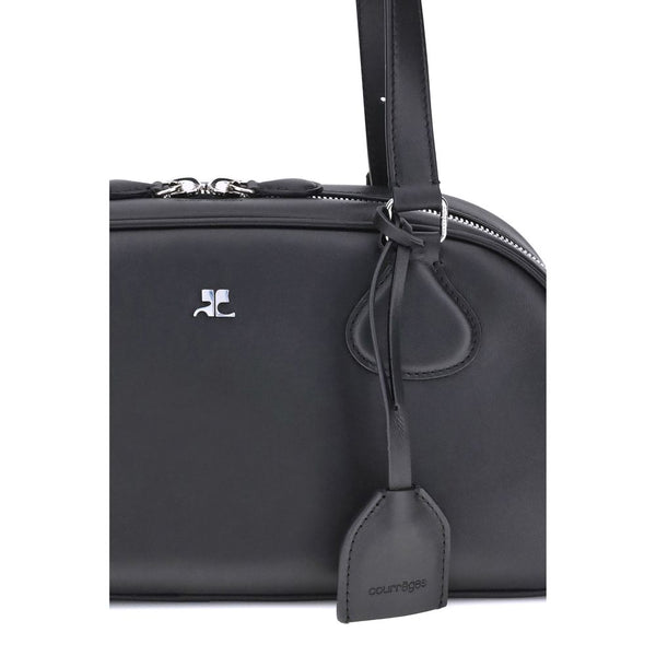 Black Calf Leather Bos Taurus Shoulder Bag