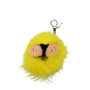 Yellow Fur Keychain