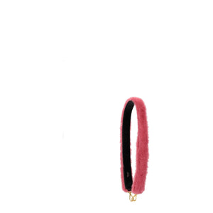Pink Fur Shoulder Bag