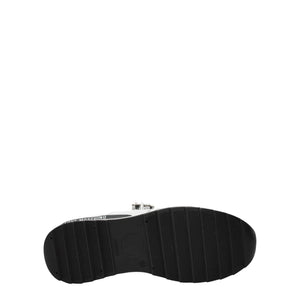 White Leather Low Top Sneakers