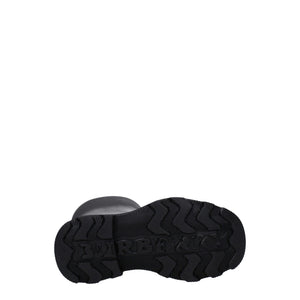 Black Cotton Rain Boots