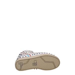 White Leather Ankle Boots