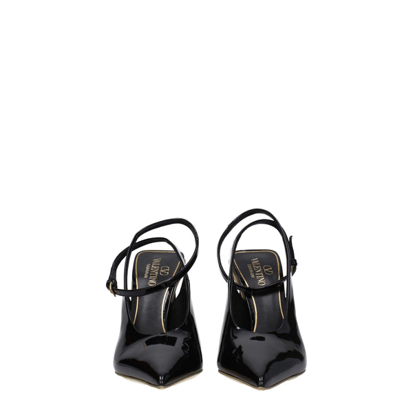 Black Leather Sandals