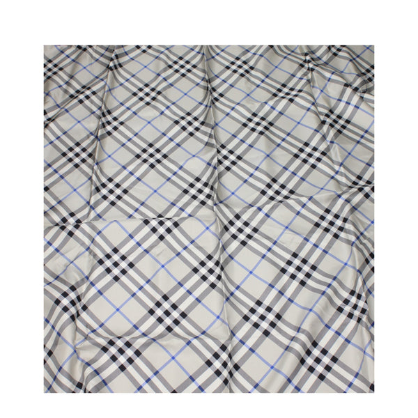 Gray Silk Foulard