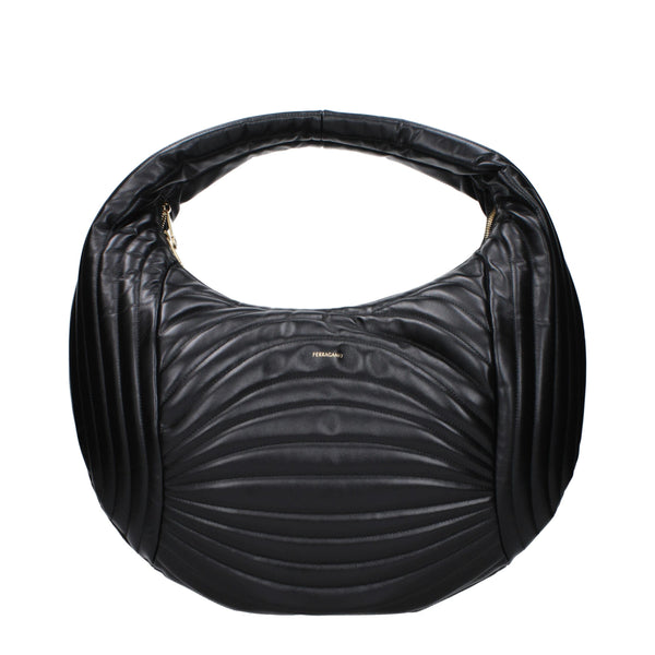 Black Leather Handbag