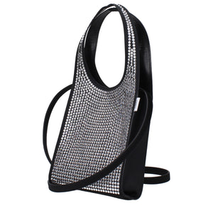 Black Fabric Handbag